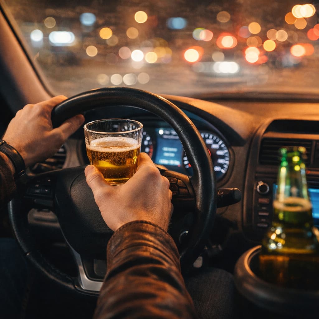 Effets de l’alcool sur la conduite : vigilance, réflexes et champ visuel