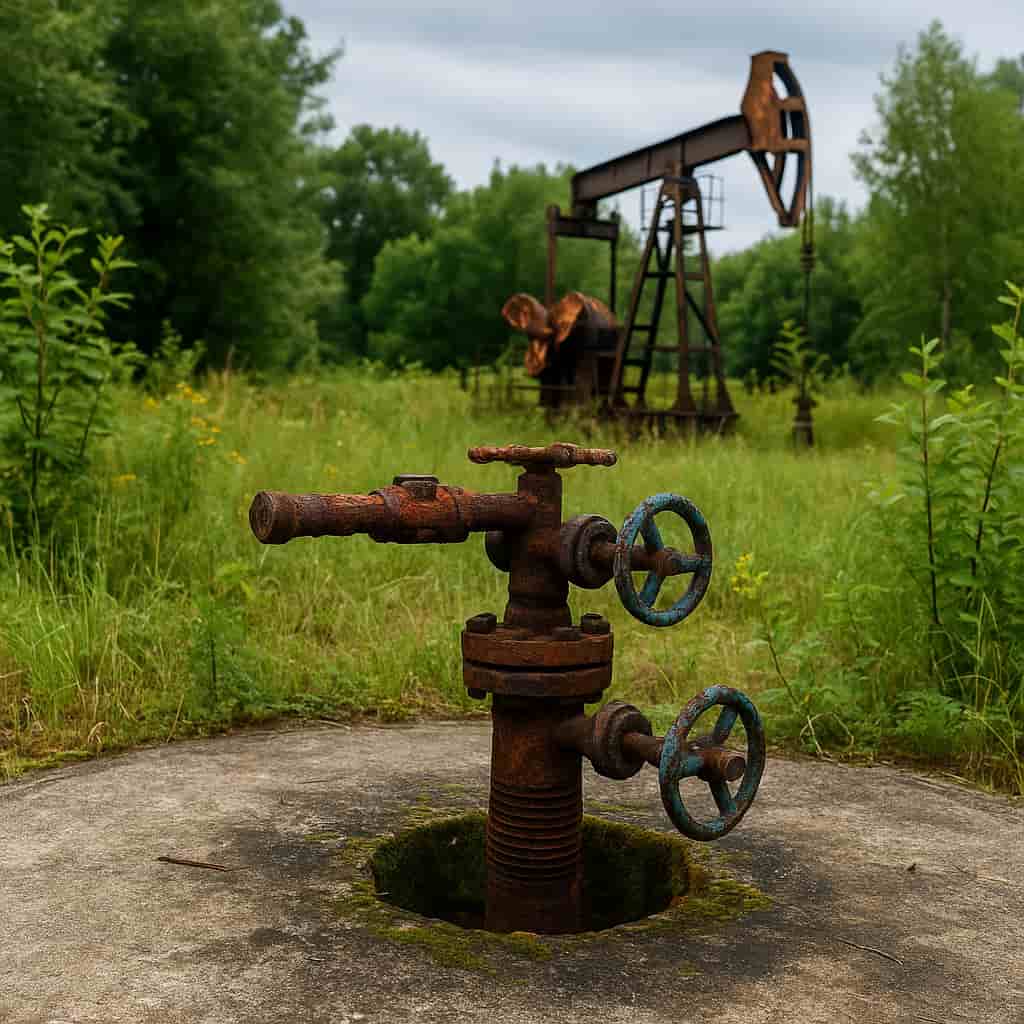 Les anciens puits de pétrole continuent d’émettre du méthane en France