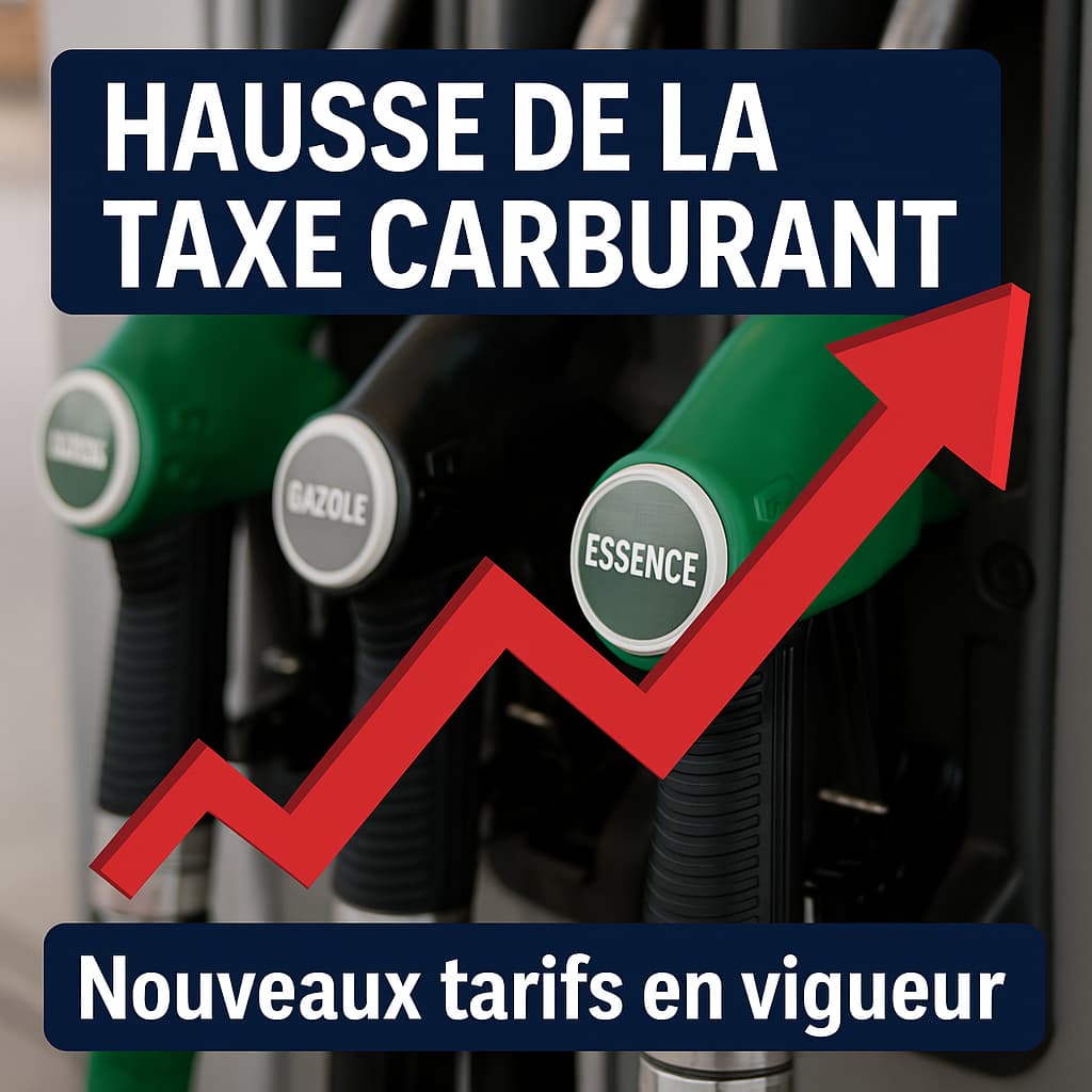 Le gouvernement augmente la taxe sur les carburants dès ce 1er août 2025