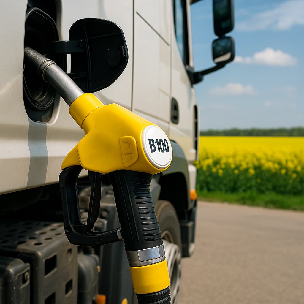 B100 : le carburant 100 % végétal qui séduit les flottes professionnelles
