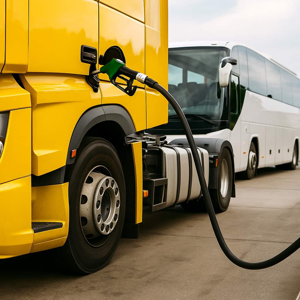 Remboursement de l'accise sur le gazole : ce que les transporteurs doivent savoir en 2025