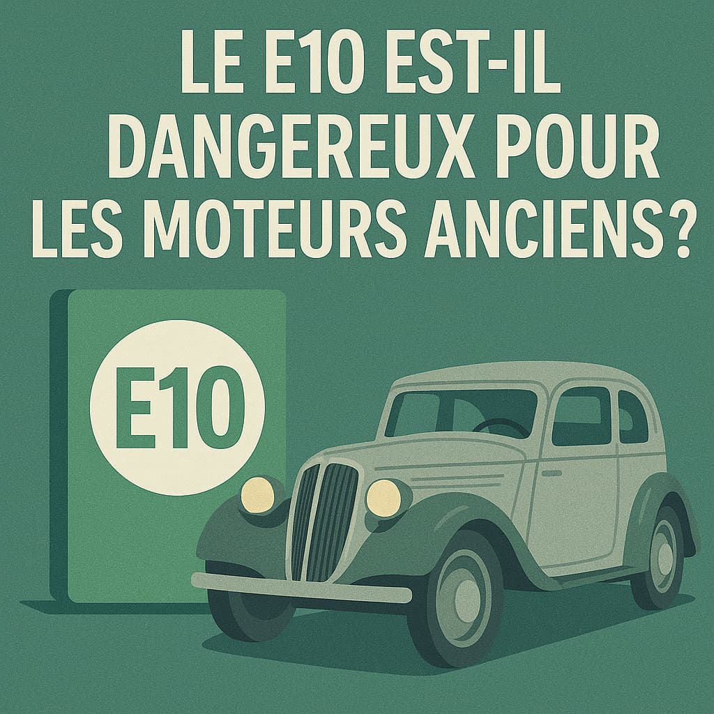 Le E10 est-il dangereux pour les moteurs anciens ?