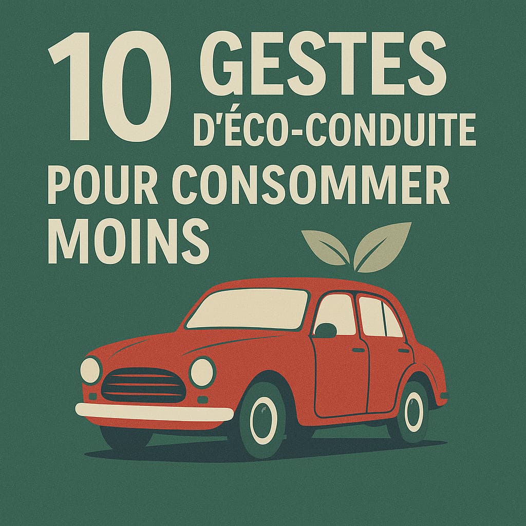 10 gestes d’éco-conduite pour consommer moins