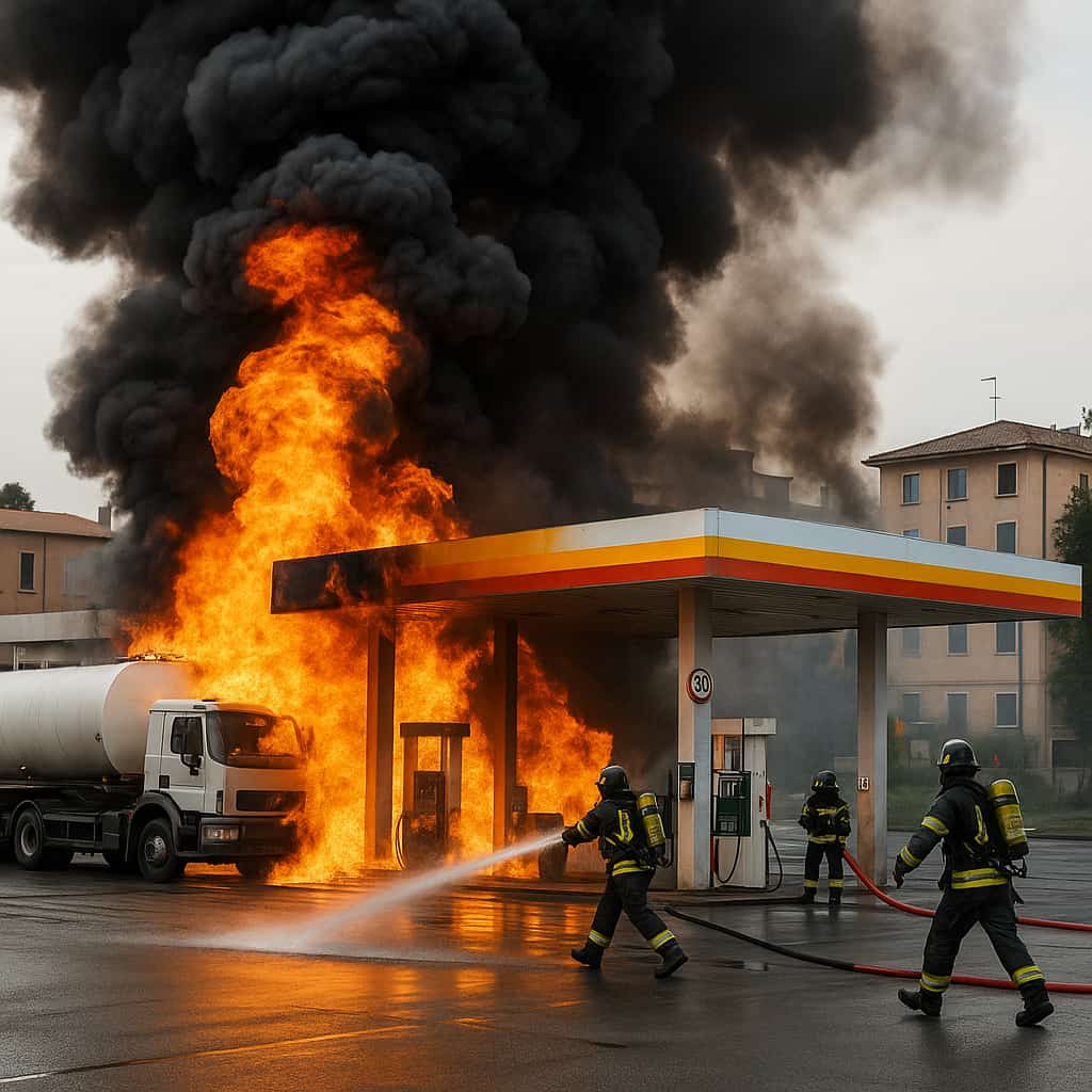 Italie : une explosion dans une station-service à Rome fait 21 blessés