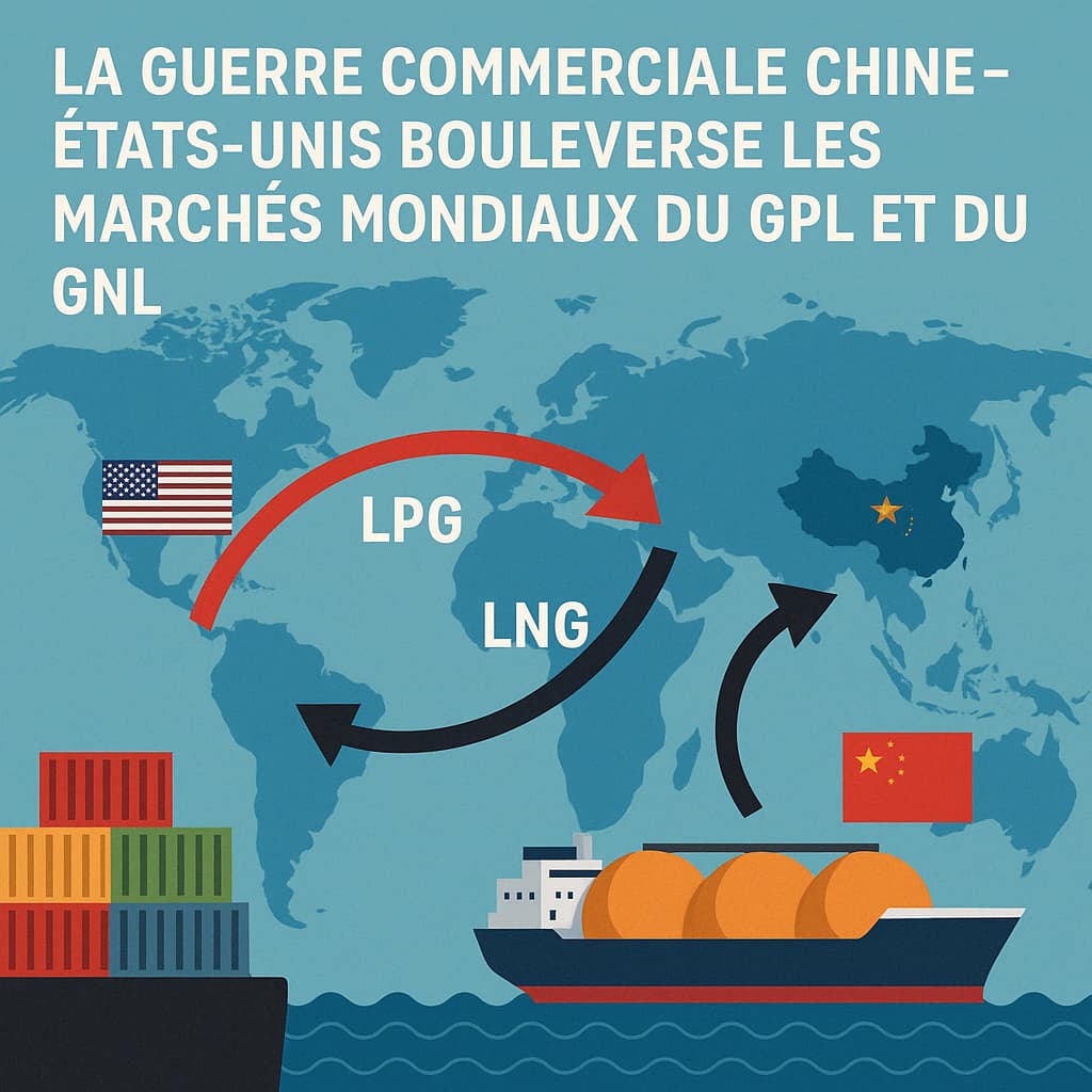 La guerre commerciale Chine–États-Unis bouleverse les marchés mondiaux du GPL et du GNL
