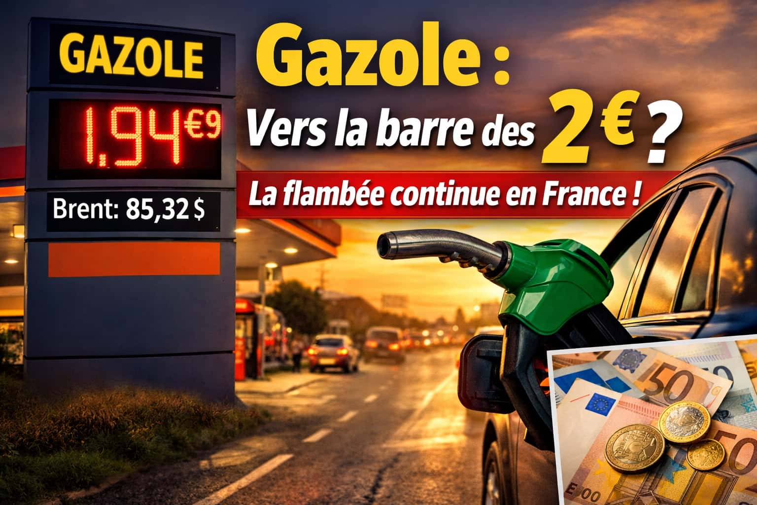 Carburant : Ces stations qui vendent déjà le gazole à 2 euros