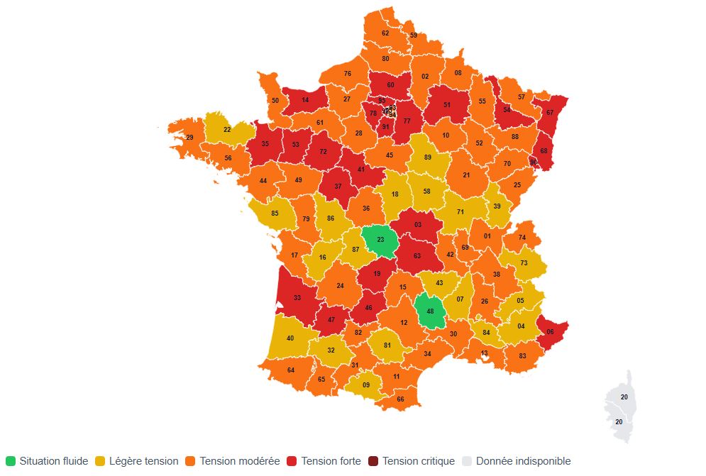 Pénurie de carburant : l'ITC frise les 50 et la tension s'installe en France (20 septembre 2026)