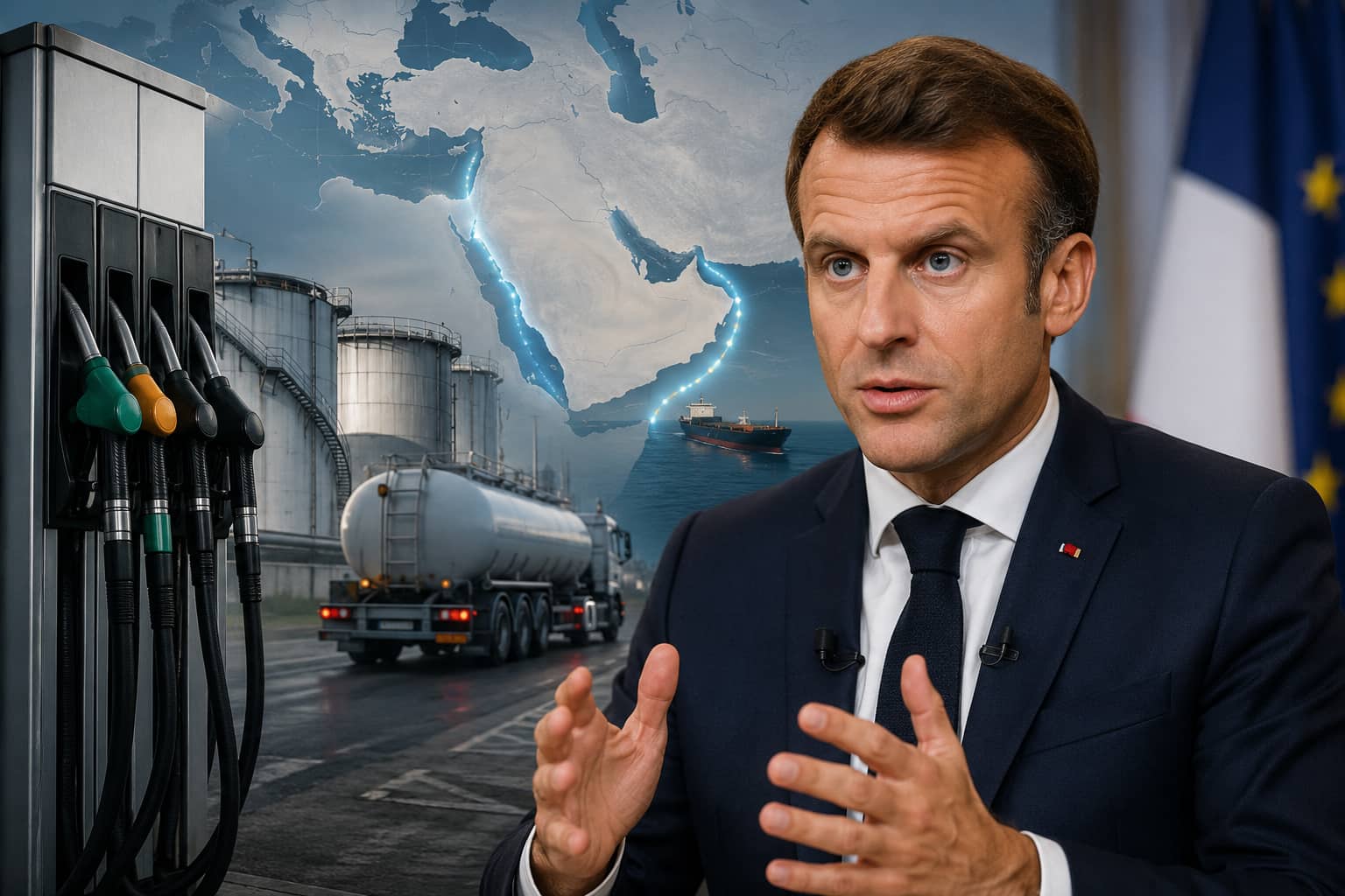 Carburant : Emmanuel Macron promet de « tout faire » pour éviter les pénuries