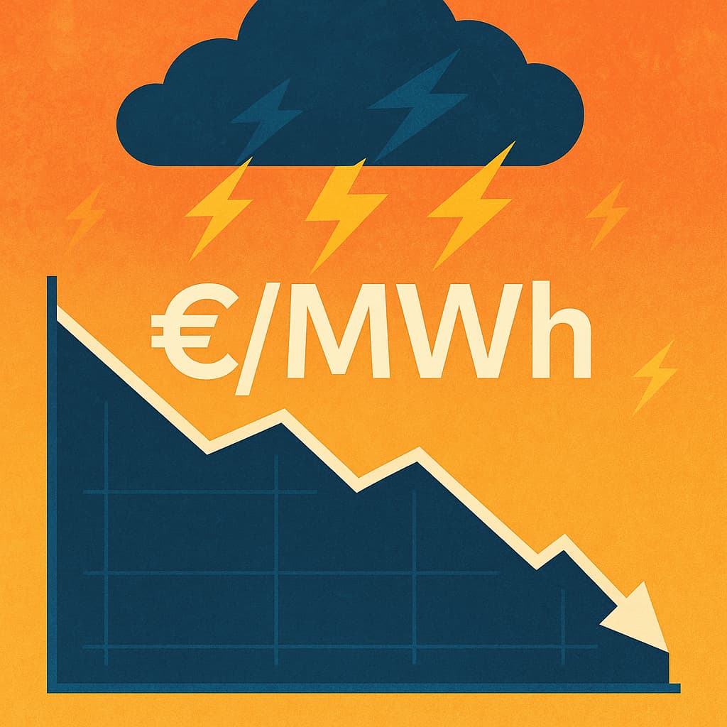 Marchés de l'électricité et du gaz : des prix en baisse mais une volatilité persistante en mai 2025