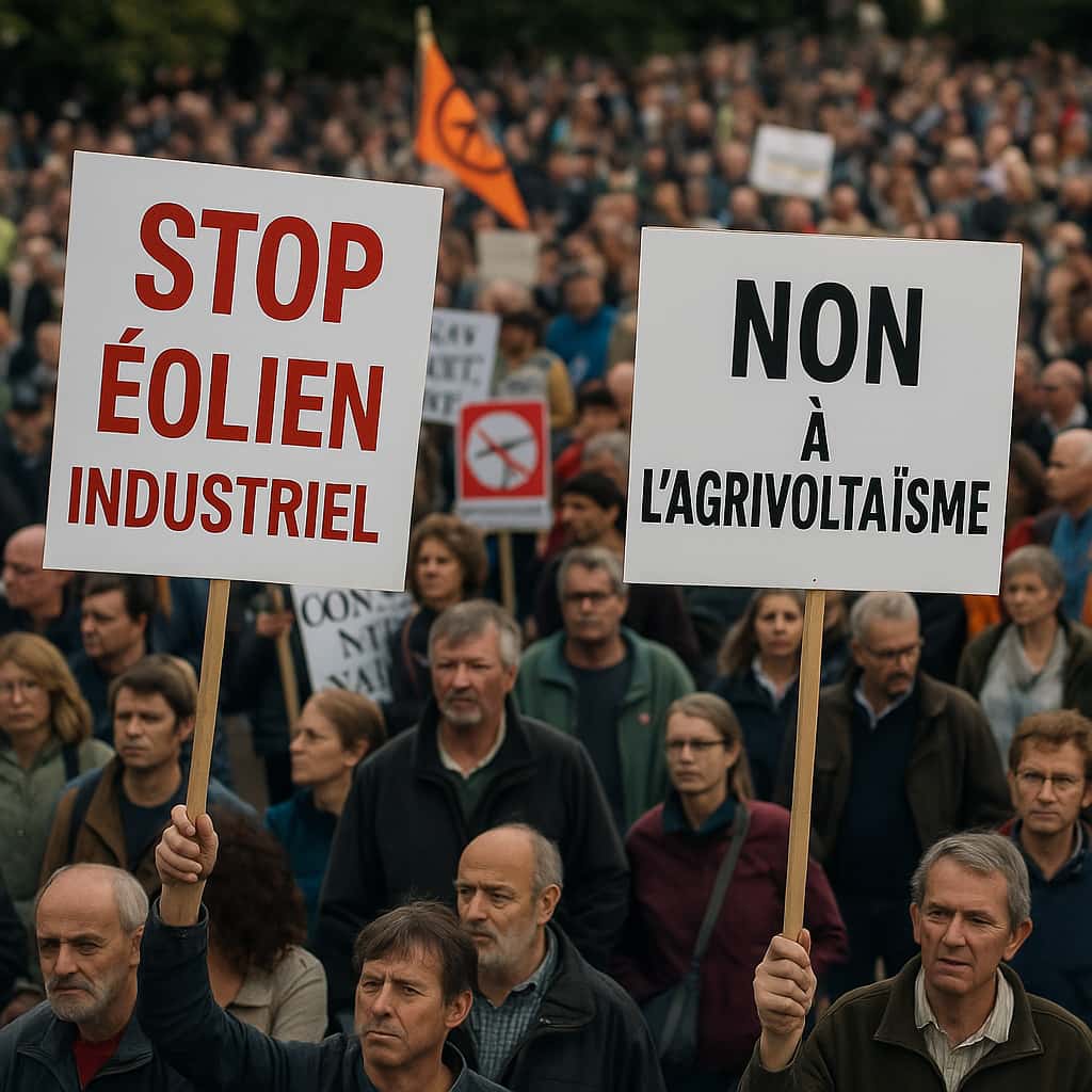 Mobilisation nationale : des citoyens demandent une politique énergétique plus raisonnable
