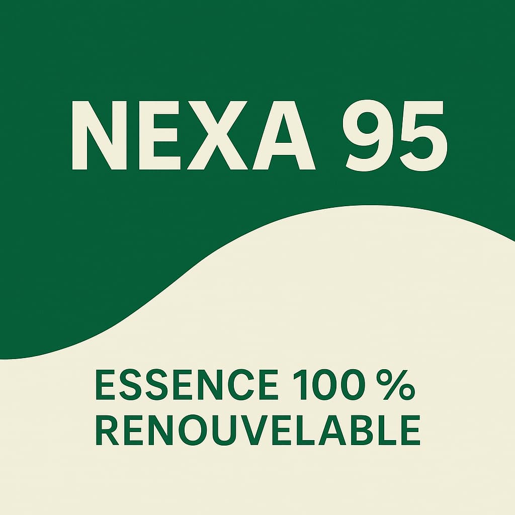 Nexa 95 : la nouvelle essence 100 % renouvelable qui veut révolutionner le plein d’essence