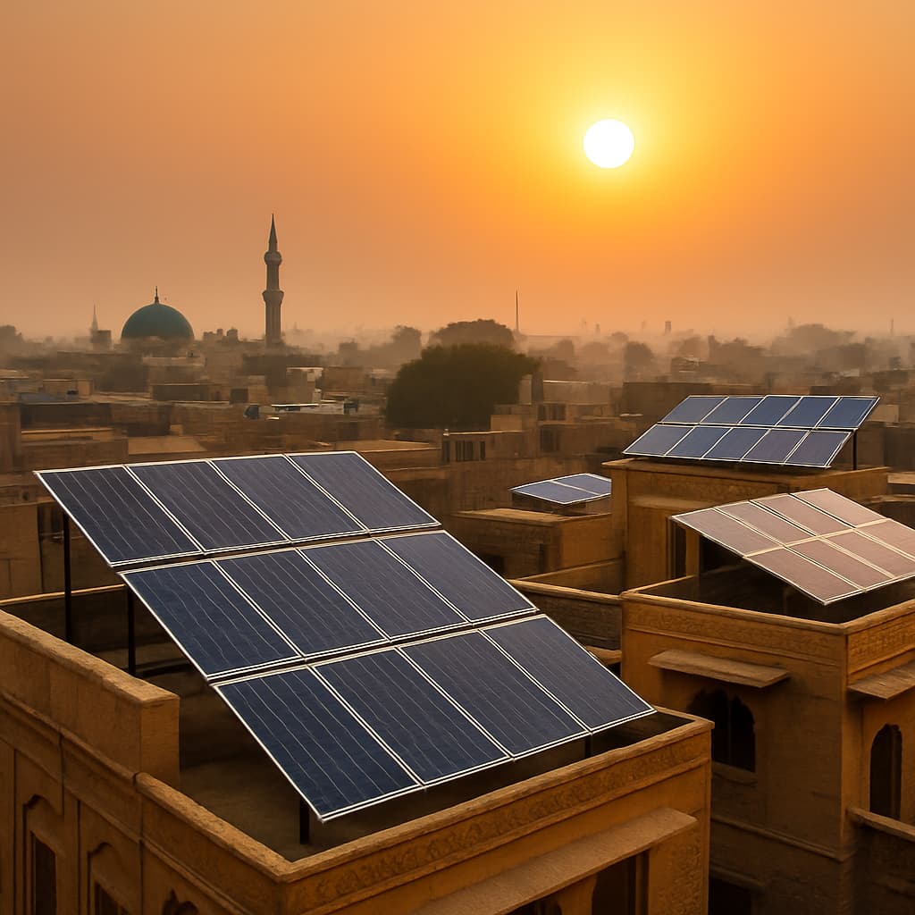 La révolution solaire au Pakistan accentue les inégalités énergétiques