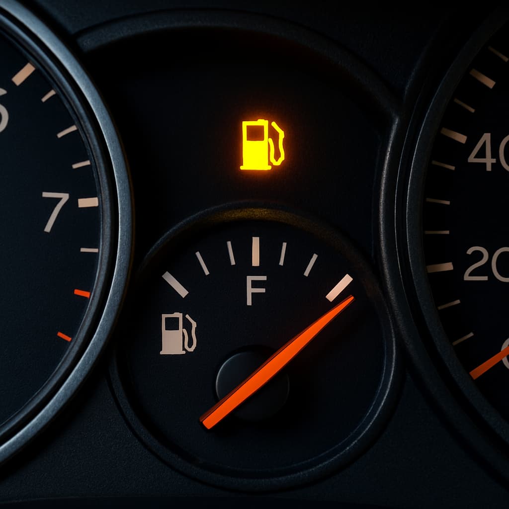 Voyant de carburant allumé : combien de kilomètres peut-on encore parcourir avant la panne ?