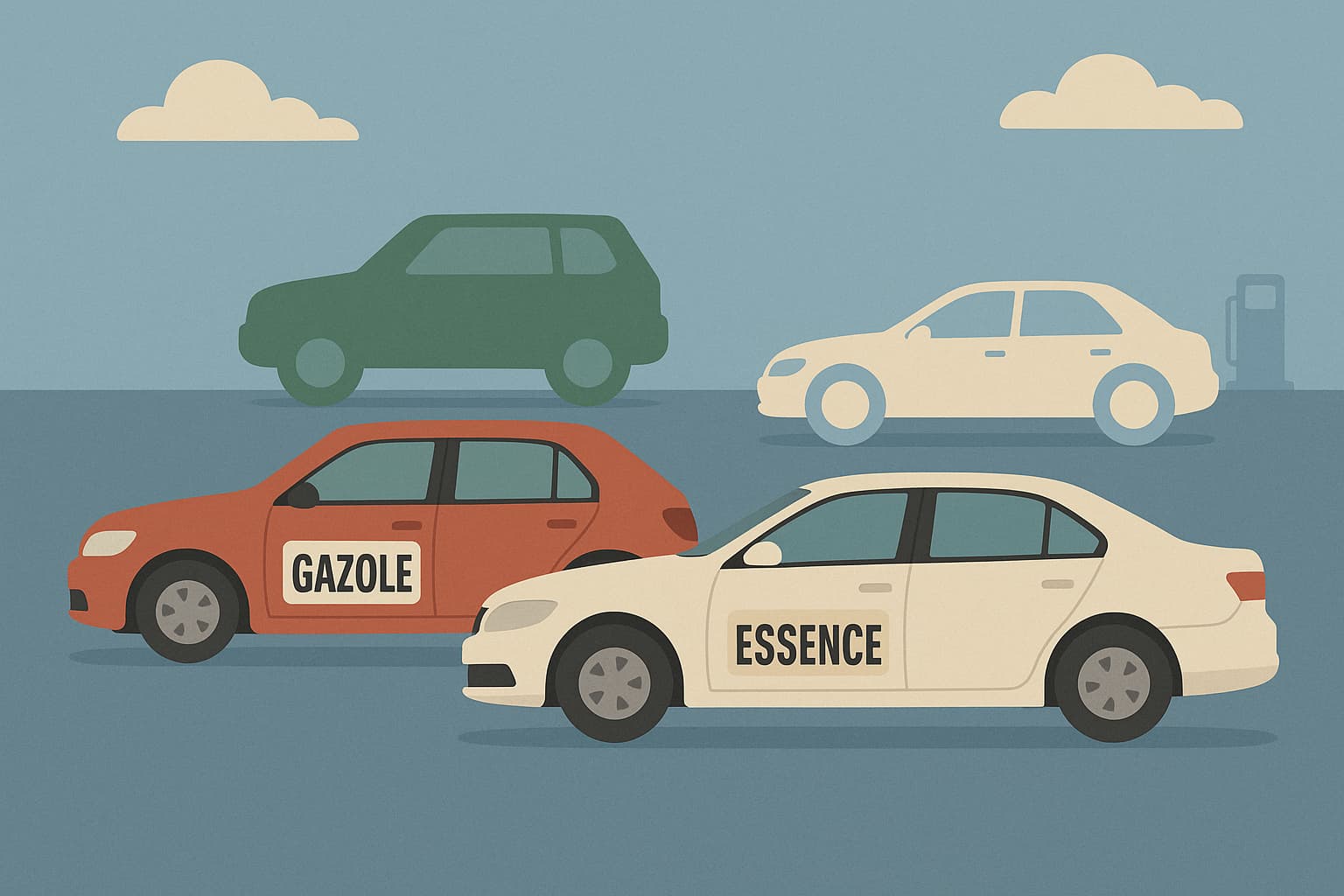 Moins de gazole, plus d’essence : la consommation des Français se transforme