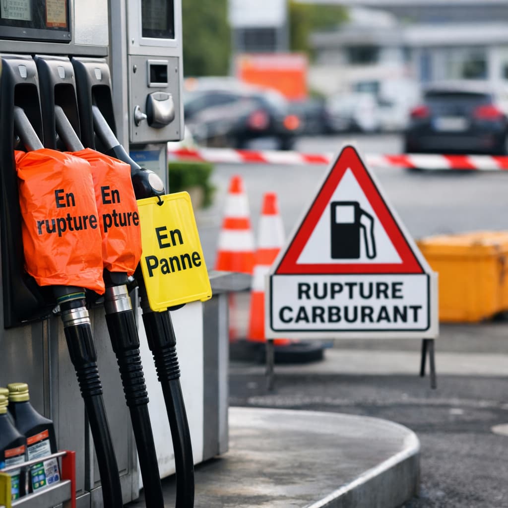 Pénurie carburant : le nombre de stations en rupture recule depuis deux jours après le pic du début mars