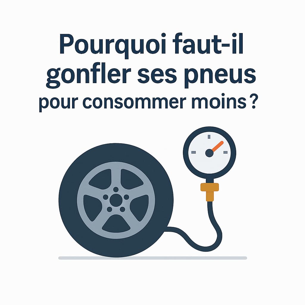 Pourquoi faut-il gonfler ses pneus pour consommer moins ?