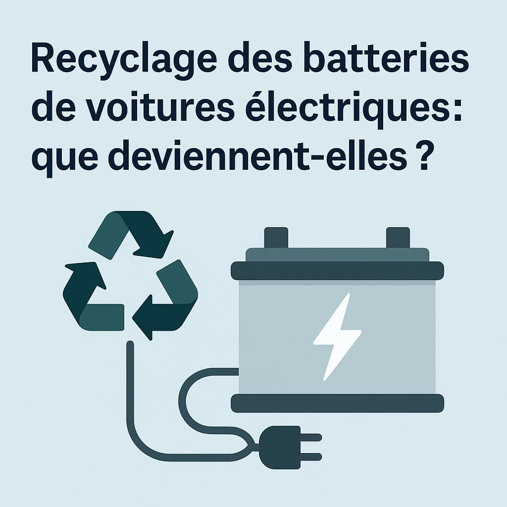 Recyclage des batteries de voitures électriques : que deviennent-elles ?