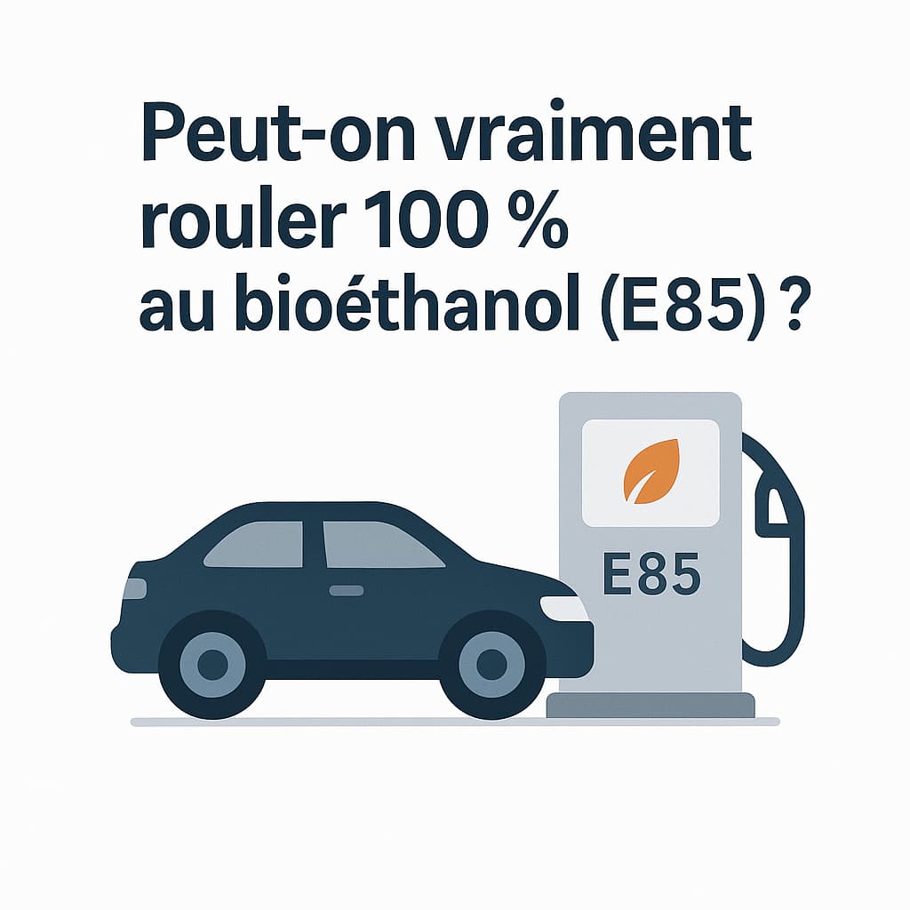 Peut-on vraiment rouler 100 % au bioéthanol (E85) ?