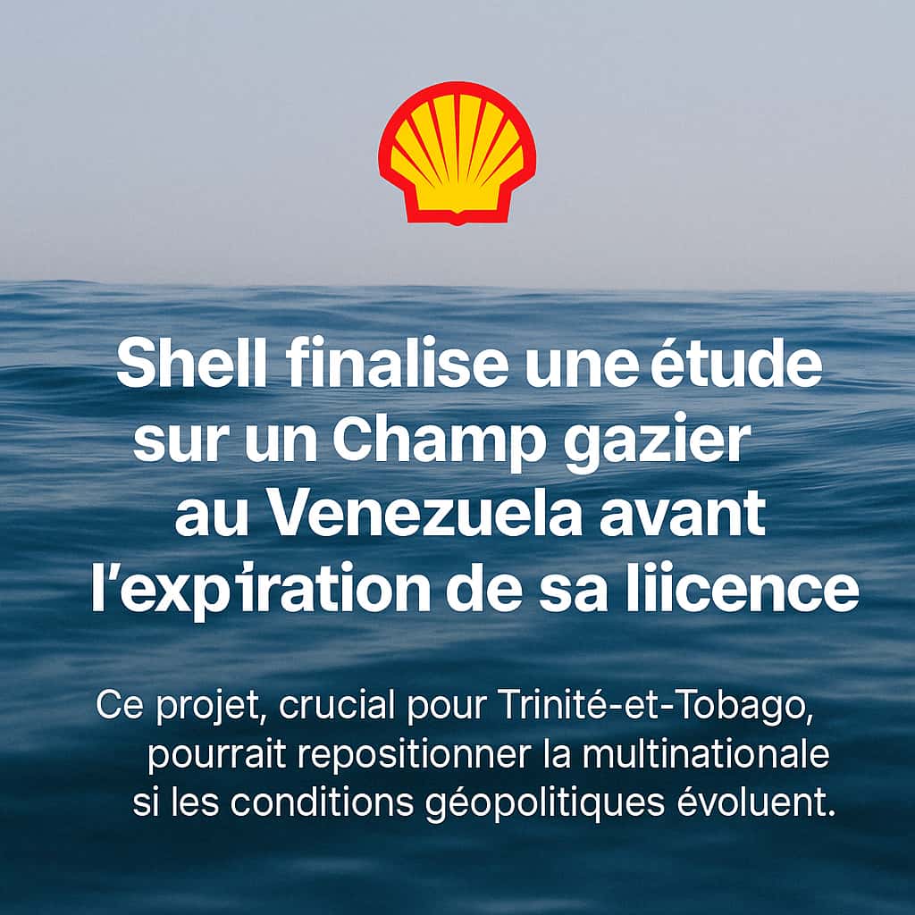 Shell finalise une étude sur un champ gazier au Venezuela avant l'expiration de sa licence