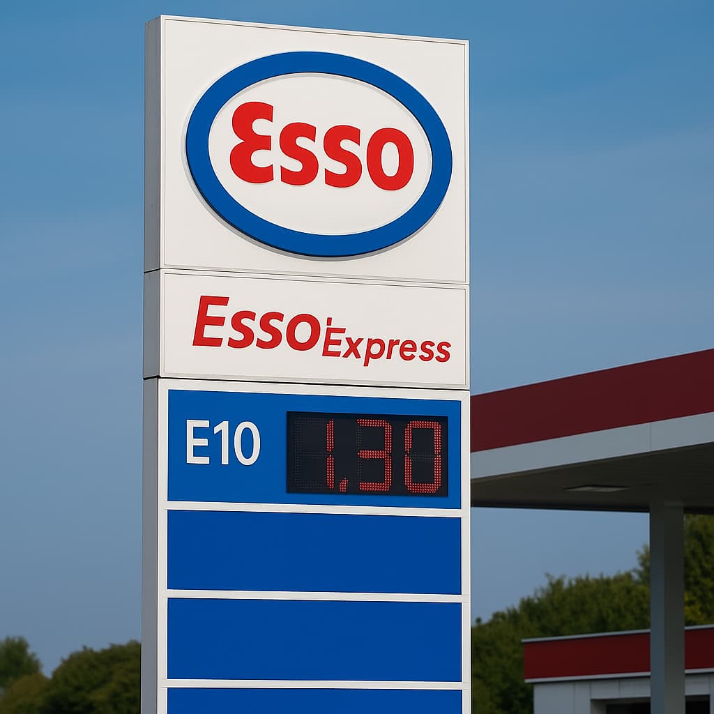 Erreur d'affichage chez Esso Gaillefontaine : un E10 à 1,30 € pendant une semaine avant correction