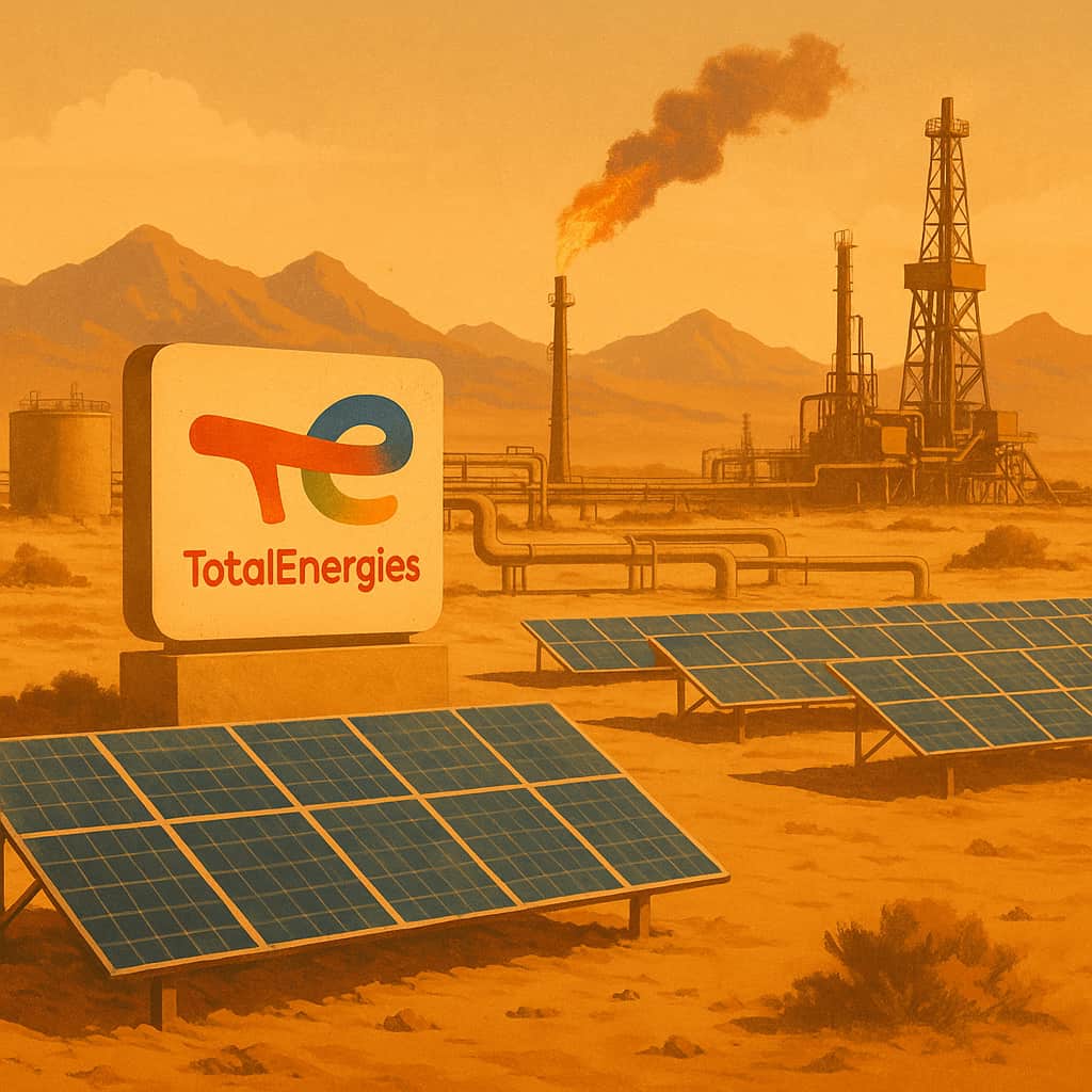 TotalEnergies investit 10 milliards de dollars en Irak pour récupérer le gaz brûlé et développer le solaire