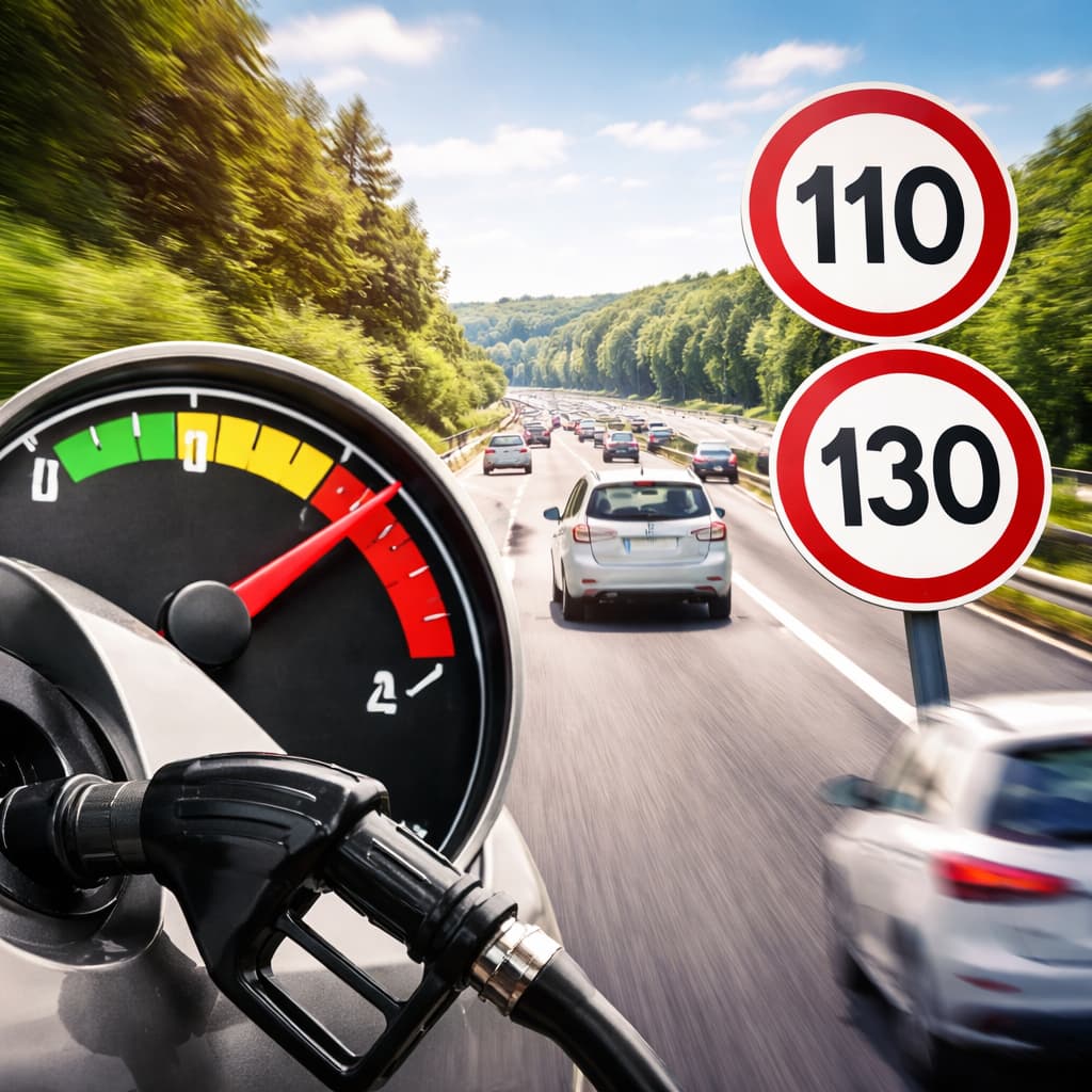 Limitation de vitesse et consommation de carburant : que gagne-t-on vraiment entre 110 et 130 km/h ?