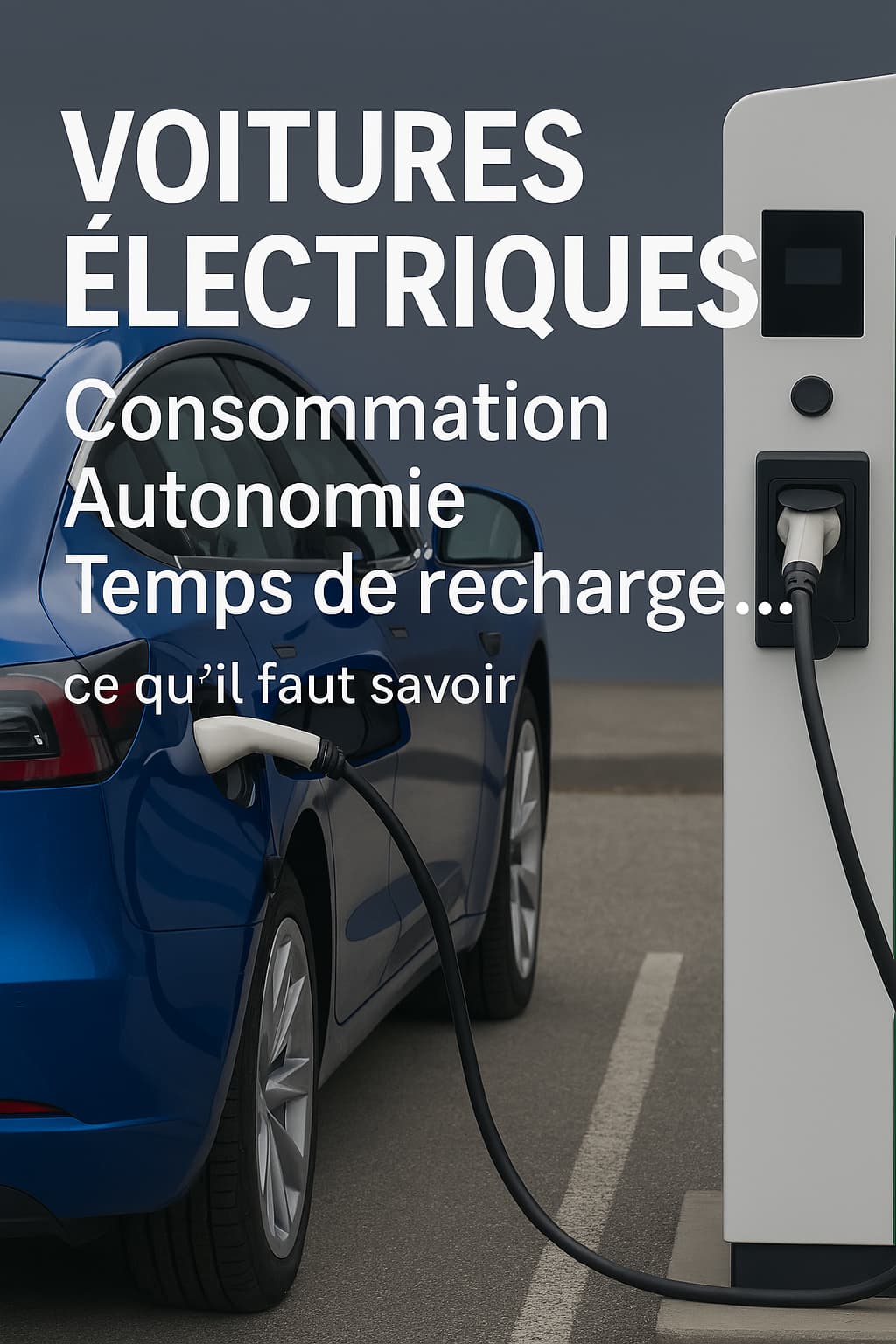 Voitures électriques : consommation, autonomie, temps de recharge… ce qu’il faut savoir